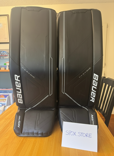 Bauer Supreme M5 Pro Goalie Leg Pads – 35" | +1.5" Extension (Used) (READ DESCRIPTION)
