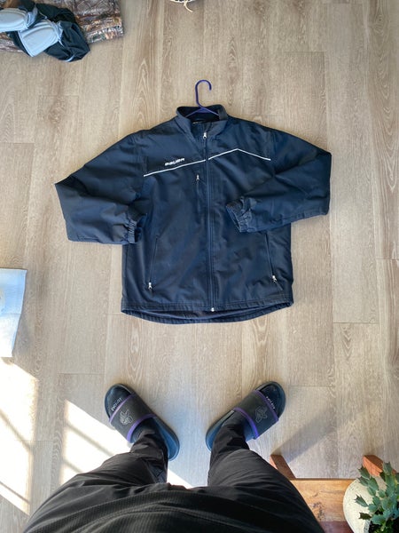 Black Men's Medium Bauer Jacket (Used)