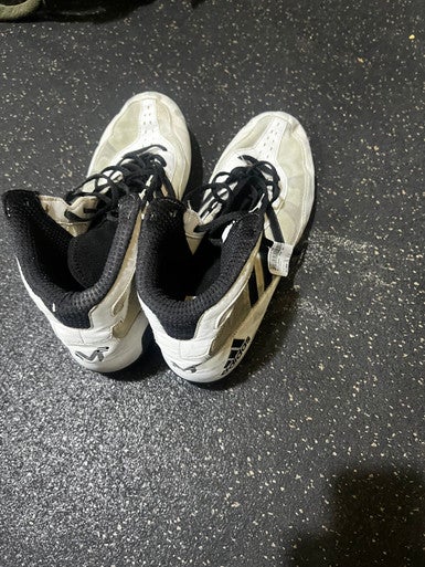 Used Adidas Wrestling Shoes White Senior 11 11605-S000205219