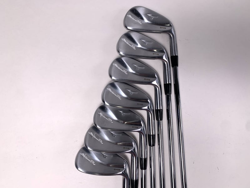 Mizuno Pro 245 Iron Set 5-PW+GW Dynamic Gold Mid R300 100g Regular RH +1''