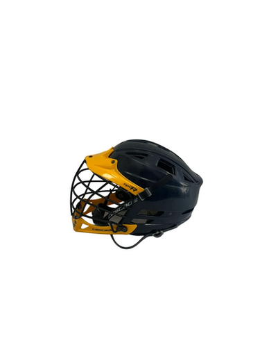 Used Cascade CPV-R XS Navy/Gold Lacrosse Helmet  11692-S000144433