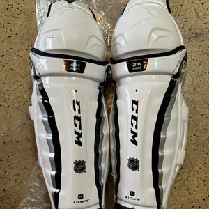 New Pro Stock CCM 16” 21k Pro Shin Pads