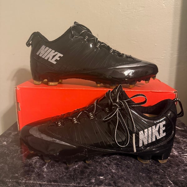 Men's Size M 11 Nike Low Top Zoom Vapor Carbon Fly TD ALL BLACK