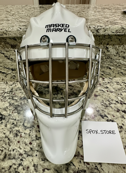 Masked Marvel Goalie Mask, medium nice shape (READ DESCRIPTION)