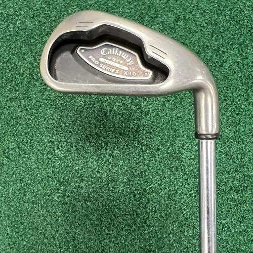 Callaway X-16 Pro Series Single 6 Iron Stiff Flex Steel Shaft Men's Right Hand