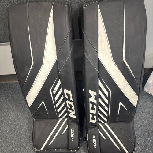 28" CCM Axis 1.5 Goalie Leg Pads (Used)