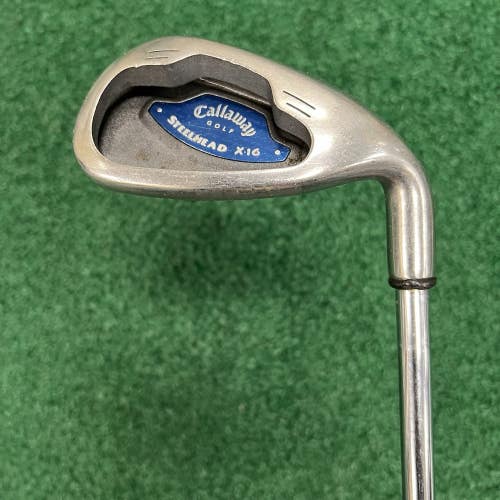 Callaway X-16 Single 8 Iron Men's Right Hand Uniflex Steel Shaft 36.5"
