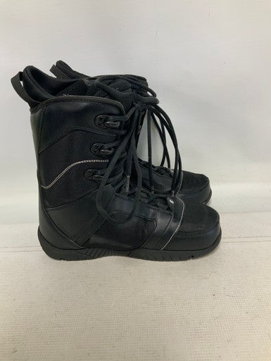 Used SYMBOLIC Mens Snowboard Boots Black Senior 9 11823-S000036090