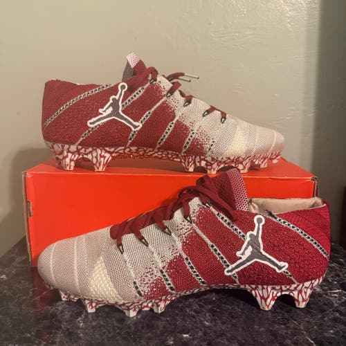 Men's Size M 11.5 Nike Vapor Untouchable 3 Elite Oklahoma PE SAMPLE Uppers removed