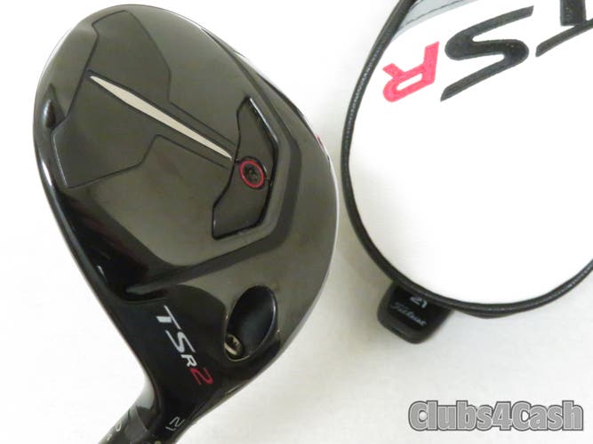 Titleist TSR2 Fairway 21 HZRDUS Red CB 60g 5.0 SENIOR Flex +Cover