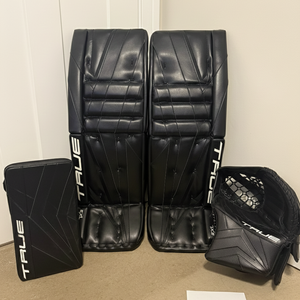 True 7X3 Senior Goalie Full Set – 34" | Regular Hand | Game-Ready (READ DESCRIPTION)