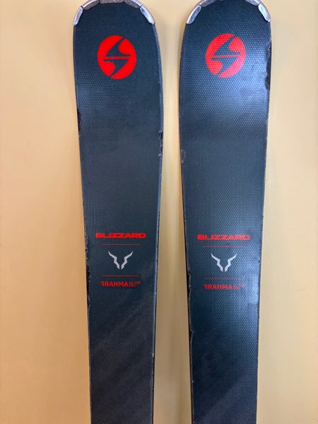 Blizzard  Brahma 82 166 cm All Mountain Skis With Bindings Max Din 10 (Used)