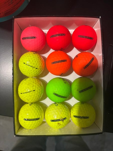 Callaway Supersoft Balls 12 Pack (1 Dozen) (Used)