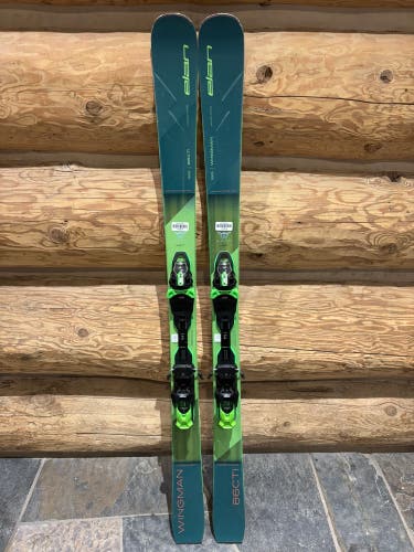 2025 Elan Wingman Skis With Integrated Elan Bindings 166cm