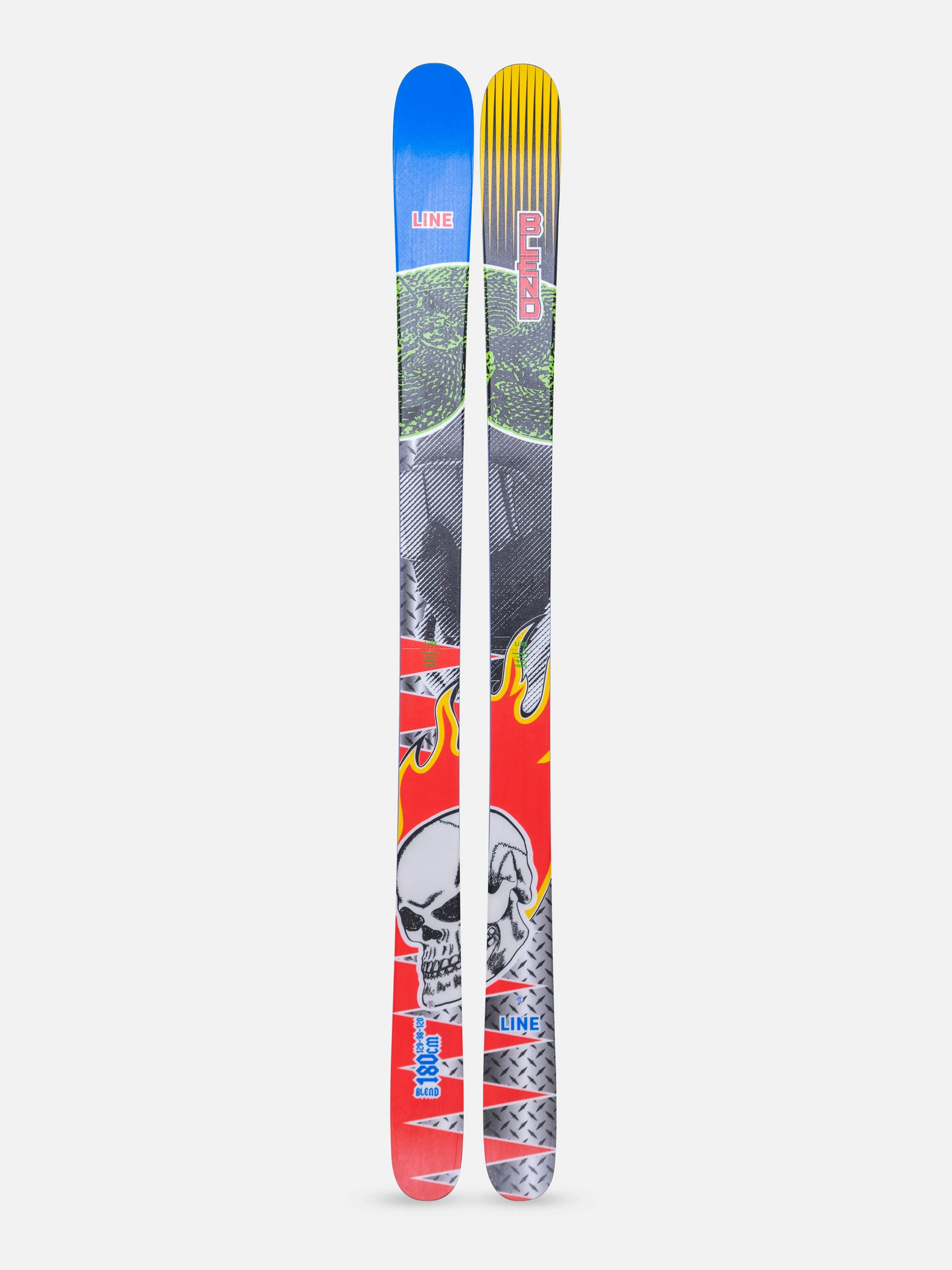 2023 Line Blade Optic 92 Skis – 168 cm New (196222120395