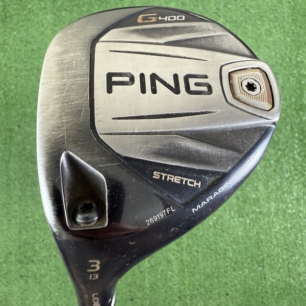 Ping G400 Stretch Fairway 13 3 Wood Tour Chrome 75g Stiff Flex Left Handed 43