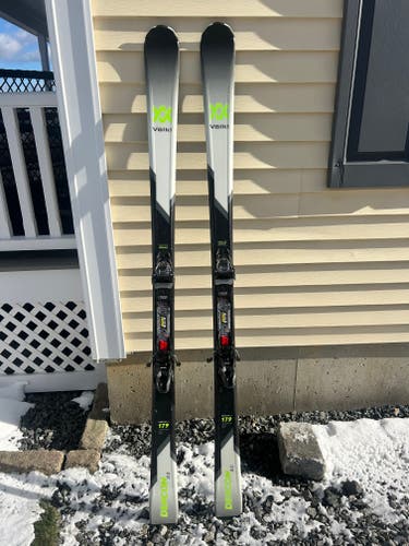 Men's 2023 Volkl 179 cm All Mountain Deacon 8.0 Skis With Bindings Max Din 10 (Used)