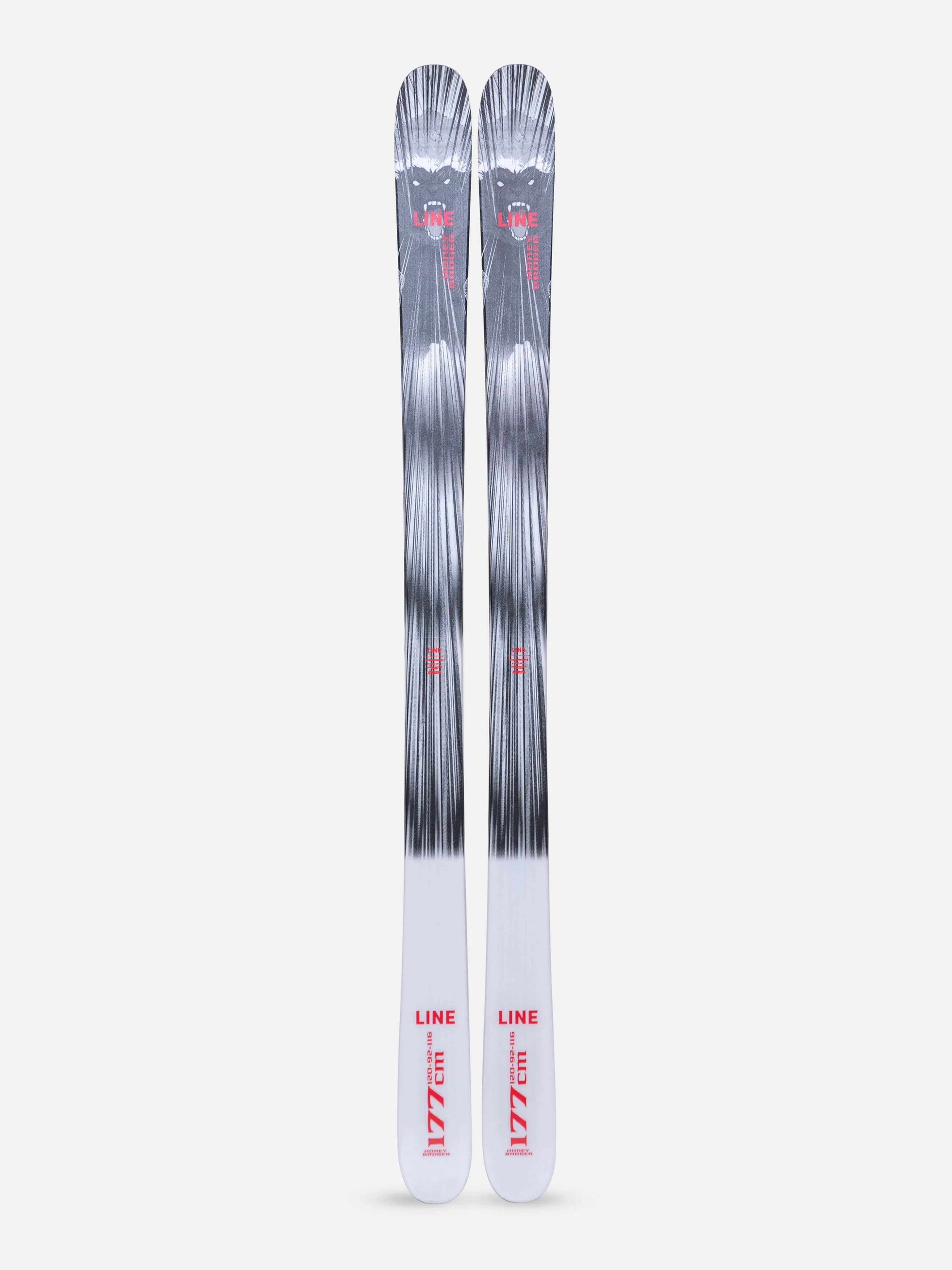 Used Line 139 cm Park Tom Wallisch Shorty Youth Skis With Bindings