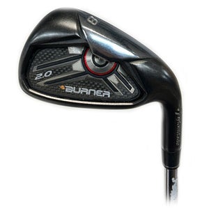 TaylorMade Burner 2.0 Black Single 8 Iron Steel Burner 2.0 85 Stiff Flex