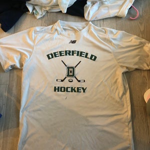 New balance Deerfield hockey shirt large