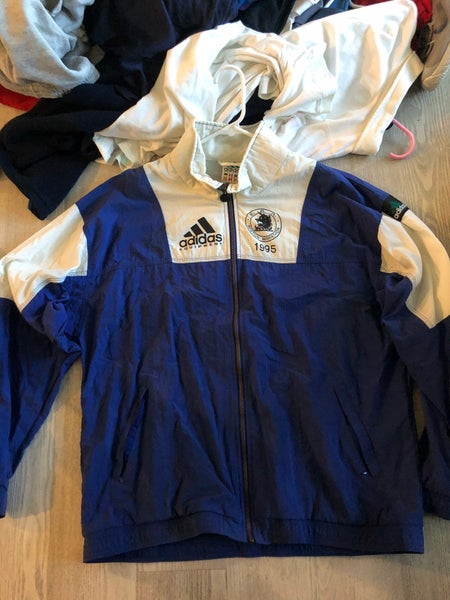 Adidas 1995 Boston Marathon jacket Large