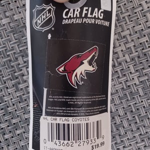 NHL Arizona Coyotes Car Flag