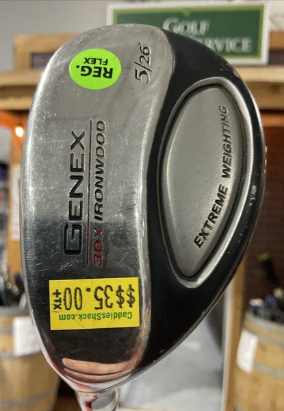 Nickent GENEX 3DX 26 #3 Ironwood 38.5" SR2 Regular Flex Graphite Left-Hand USED