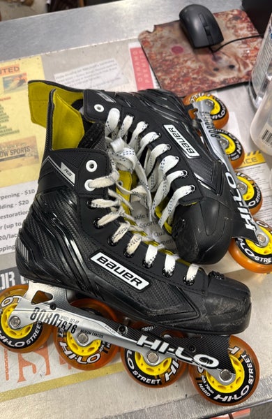 Bauer RS (Used) Size 7 Hockey Inline roller Skates skate rollerblade