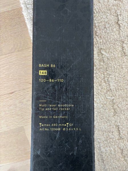 2022 All Mountain 148 cm Volkl Bash Skis With Marker Squire Bindings