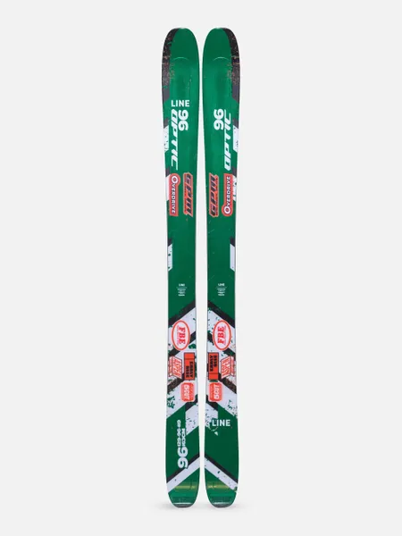 Line Optic 96 184 cm All Mountain Skis Without Bindings (New)