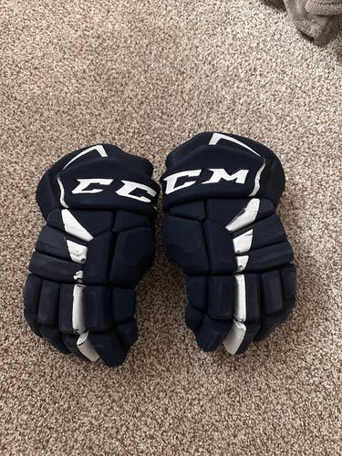 Blue Senior CCM JetSpeed FT485 Gloves 13" (Used)