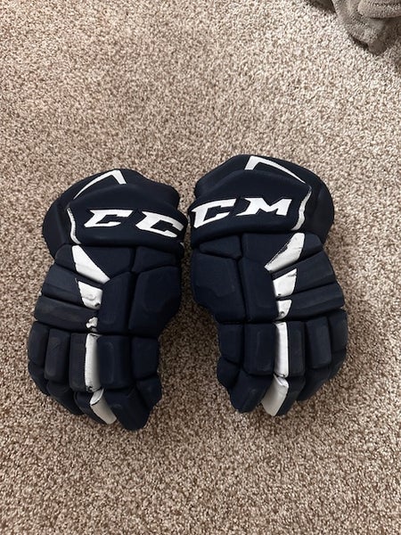 Blue Senior CCM JetSpeed FT485 Gloves 13" (Used)