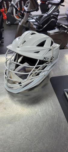 Used Cascade XRS PRO Lacrosse Helmet White One Size 11497-S000154042