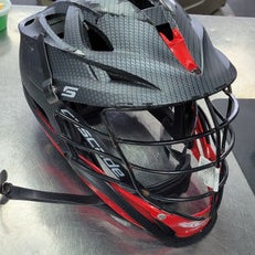Used Cascade S MATTE Lacrosse Helmet Grey One Size 11497-S000154041