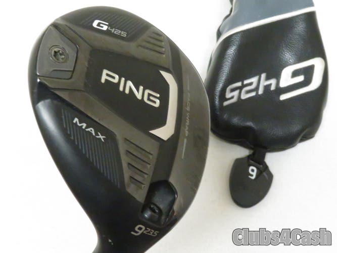 PING G425 Max Fairways 23.5  9 Wood Alta CB 65 Slate SR-Flex +Cover  SENIOR