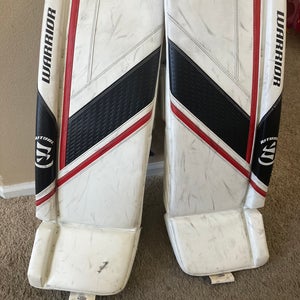 32" 2023 Warrior Ritual G6 E+ Goalie Leg Pads (Used)