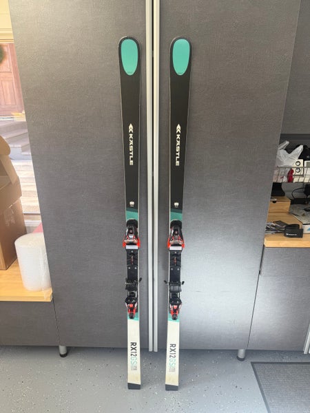 Men's 2023 Kastle 193 cm Racing RX12 Skis With Bindings Max Din 18 (Used)
