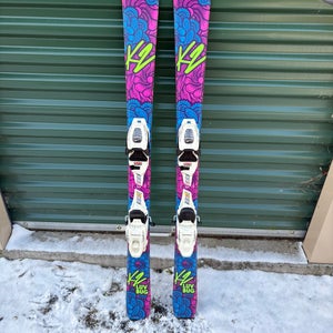 Kid's K2 Luv bug 112 cm Skis With Bindings (Used)