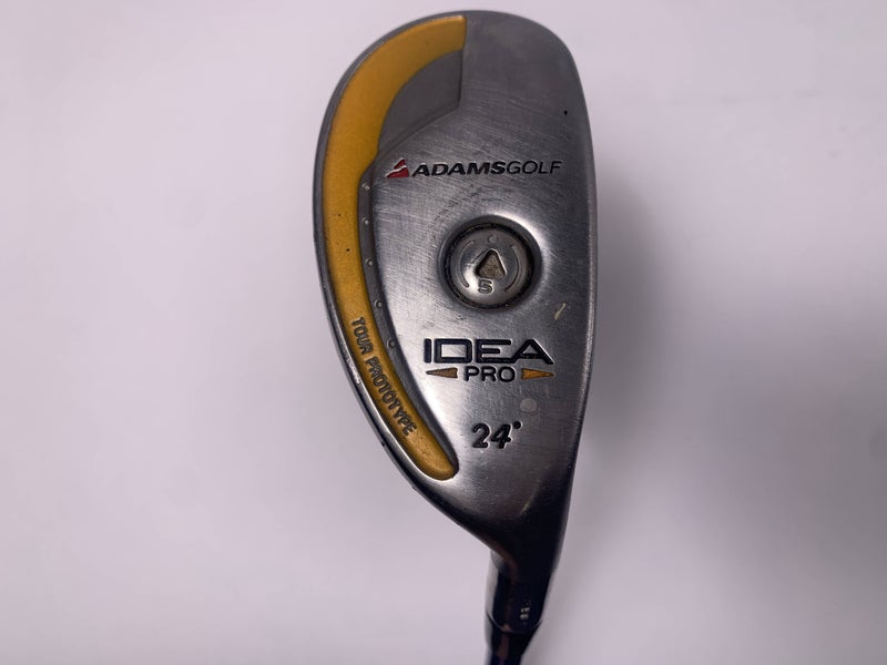 Adams Idea Pro 4 Hybrid 24* Graphite Design YS-Hybrid+ Regular Graphite Mens RH