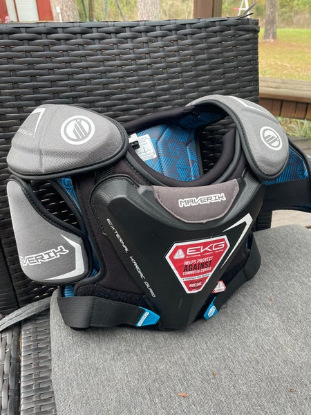 Medium Youth Maverik Charger Shoulder Pads (New)