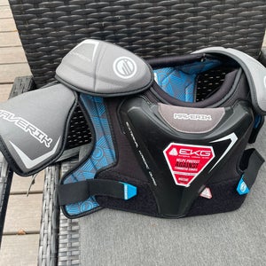 Large Youth Maverik Charger Shoulder Pads (New)