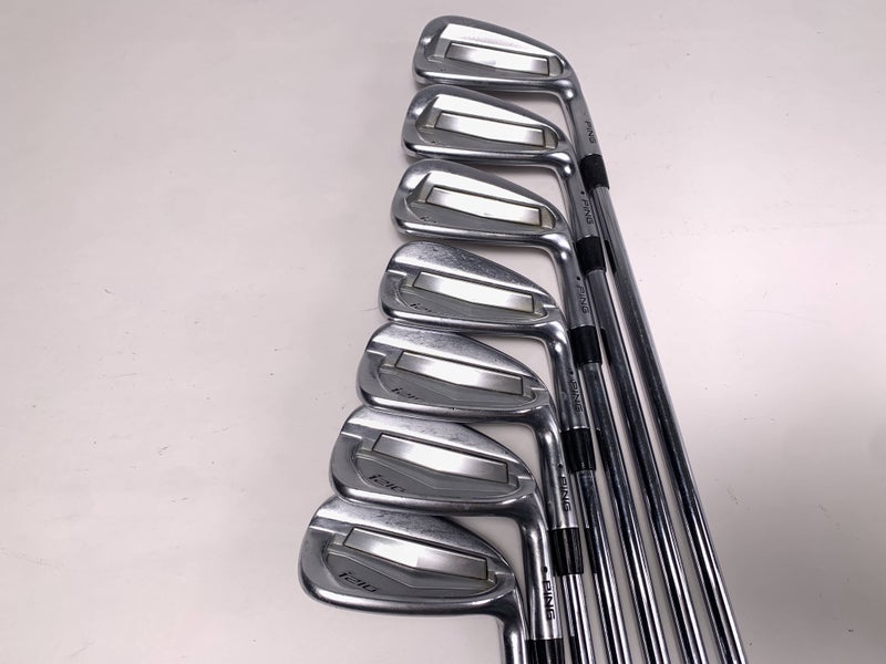 Ping i210 Iron Set 4-PW Black Dot AWT 2.0 Regular Steel Mens RH