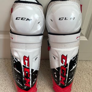 Junior CCM JetSpeed FT4 Pro 12" Shin Pads (Used)