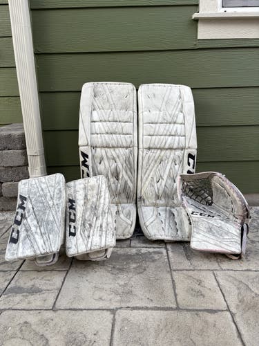 CCM Extreme Flex III E3.9 Regular Glove and Two Blockers (Used)