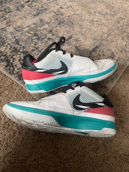 Nike Ja 1 ‘Reverse Scratch’ White Black Basketball Men’s Size 9.5 Ja Morant s_wp_68127bfcf6035a04569db9fe.webp main image 3
