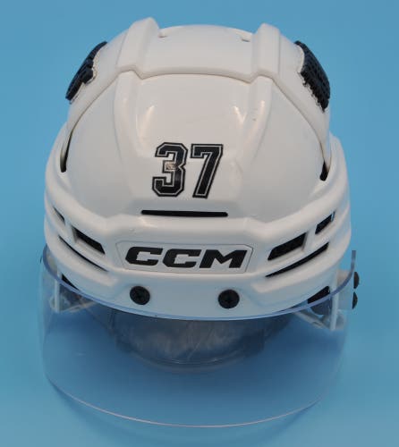 LA Kings Warren Foegle NHL Game-Used CCM Super Tacks X Custom helmet