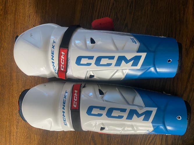 Youth CCM Next 13" Shin Pads (Used)