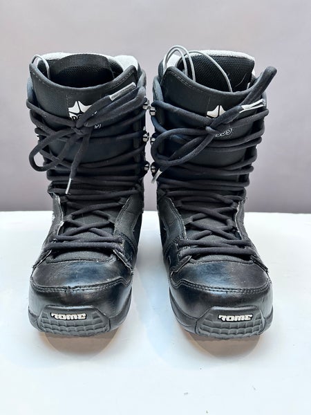 Men's Size M 8.0 (W 9.0) Rome Snowboard Boots All Mountain (Used)