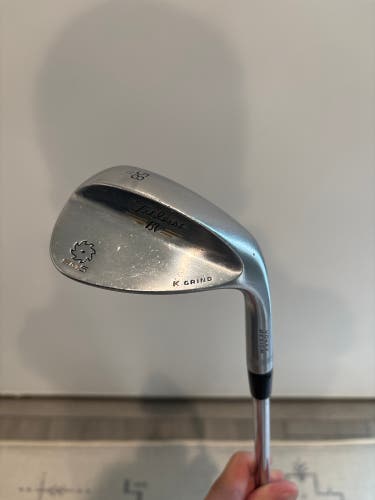 Men's 2014 Titleist Vokey SM5 Tour Chrome Right Handed Wedge Stiff Flex 58 Degree (Used)