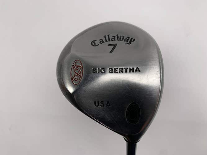 Callaway S2H2 7 Fairway Wood 21* RCH 90 Regular Graphite Mens RH